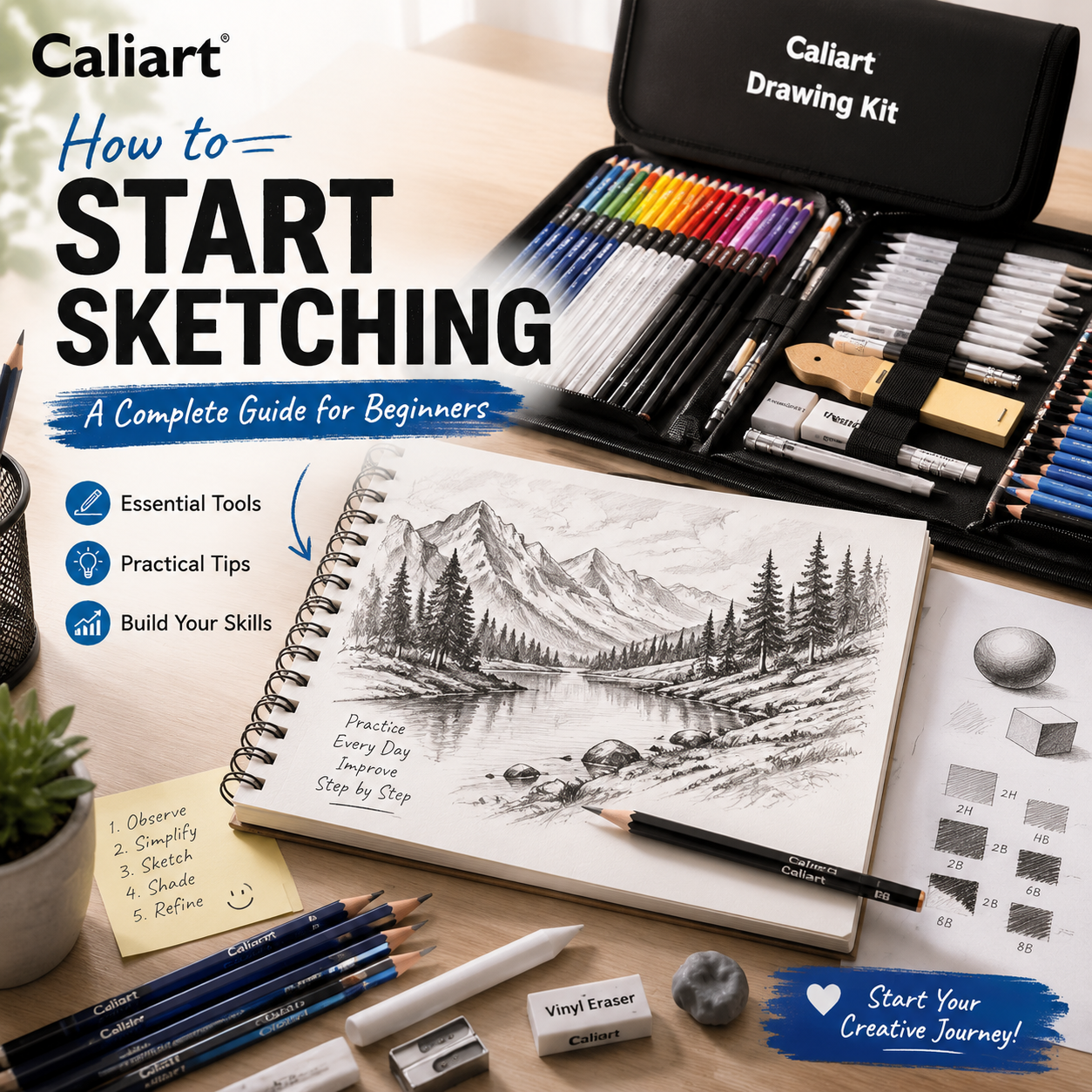 How to Start Sketching: A Complete Guide for Beginners