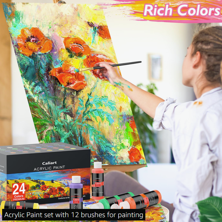 Acrylic Paint Large Set
