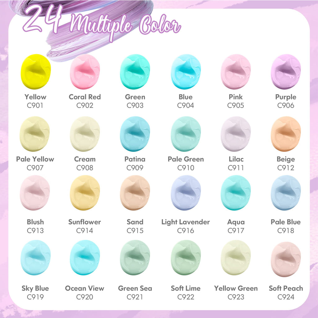 Caliart 80-Color Acrylic Paint Set with 12 Brushes